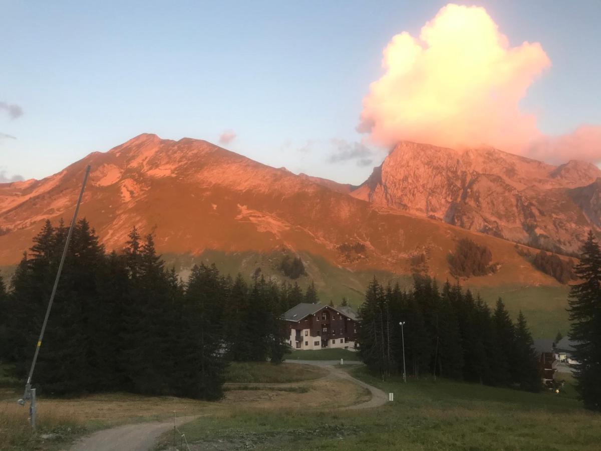 Appartement T2 Col De Merdassier Au Pied Des Pistes Manigod Zewnętrze zdjęcie