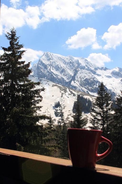 Appartement T2 Col De Merdassier Au Pied Des Pistes Manigod Zewnętrze zdjęcie